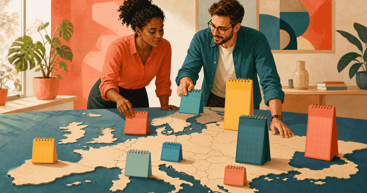 Annual Leave Across Europe: 2026 Country Comparison