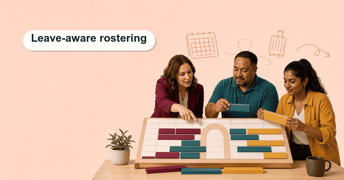 The Leave-Aware Rostering Guide for SMBs (UK, Australia and NZ)