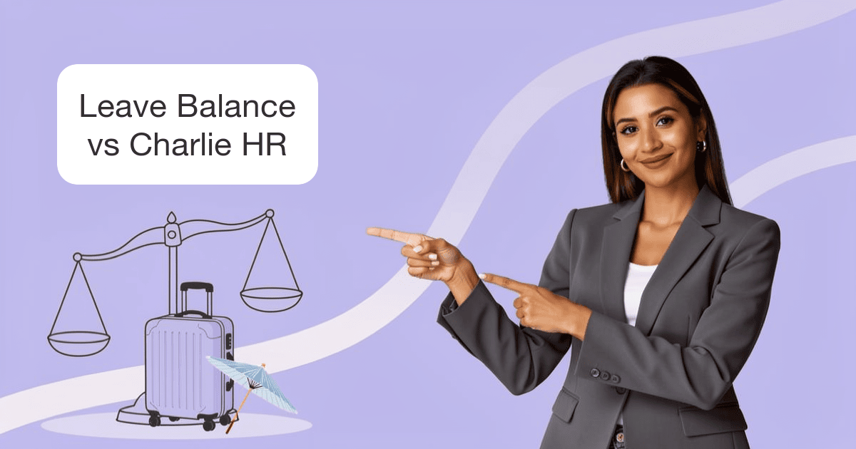 Leave Balance vs Charlie HR: Focused Leave Tracking vs Full HR Platform