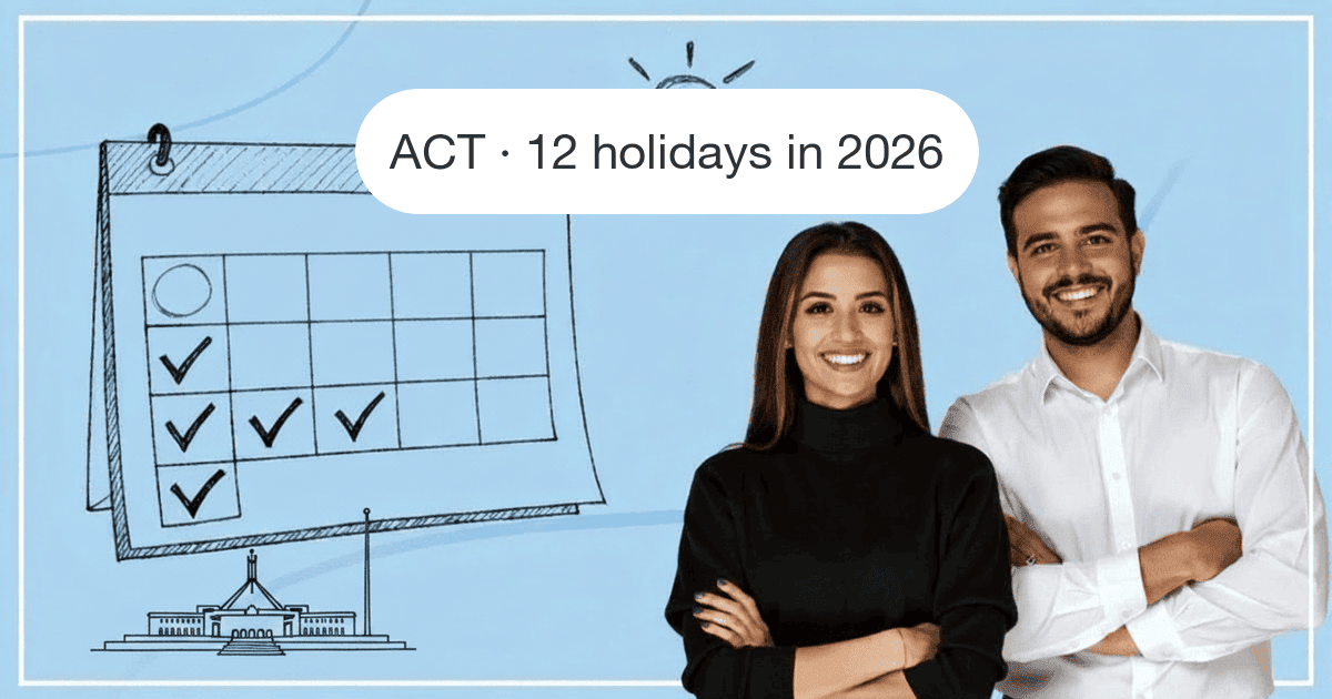 Public Holidays in the ACT 2026: Dates and Employer Guide