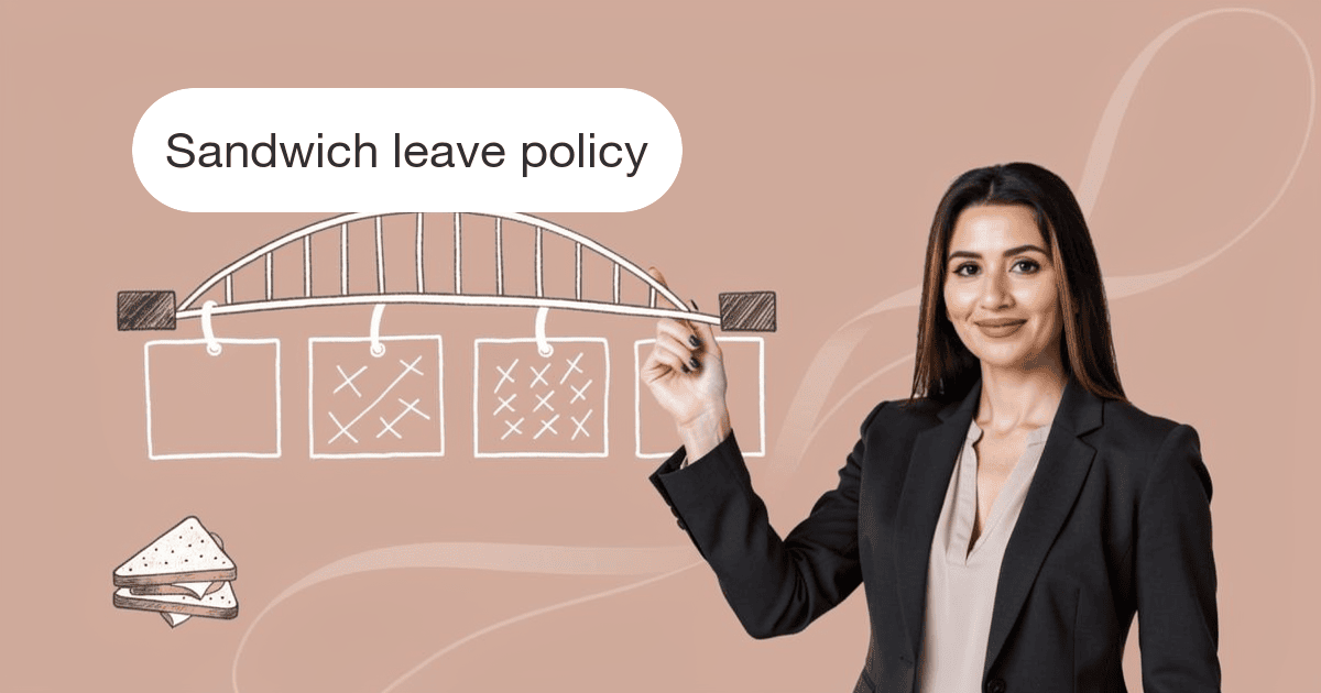 What is a Sandwich Leave Policy?