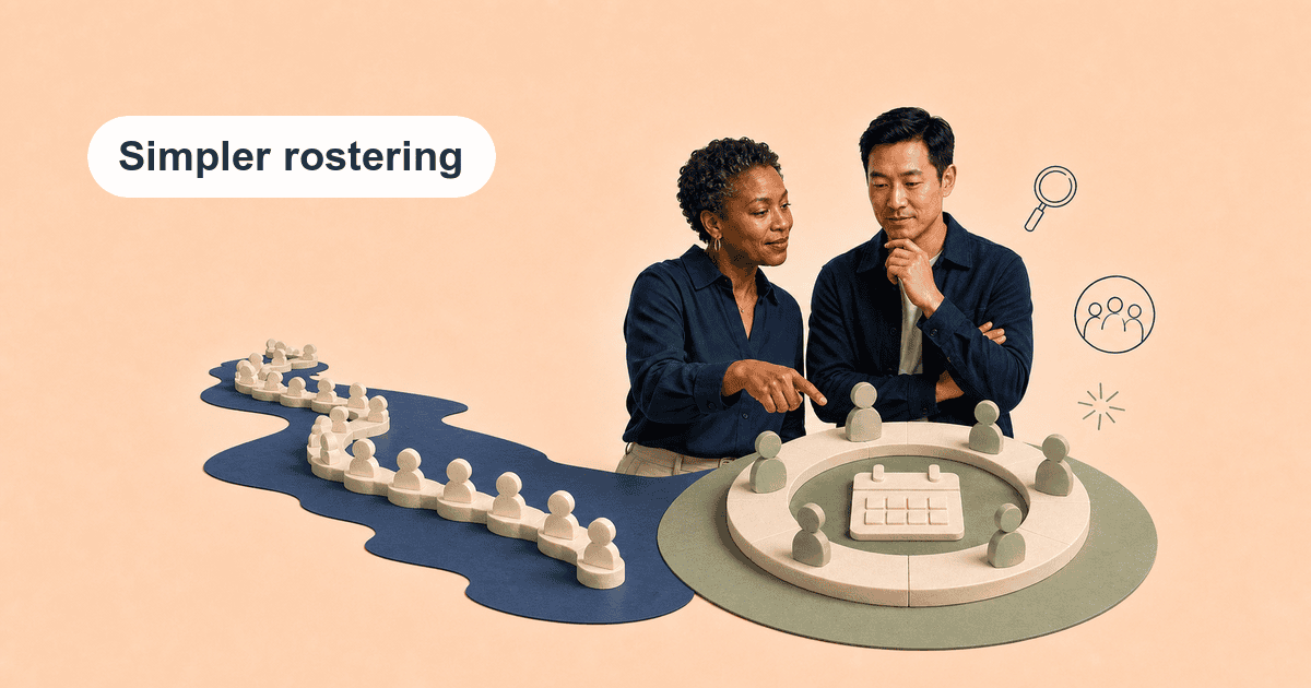 Leave Balance vs When I Work: Rostering for Teams Under 50